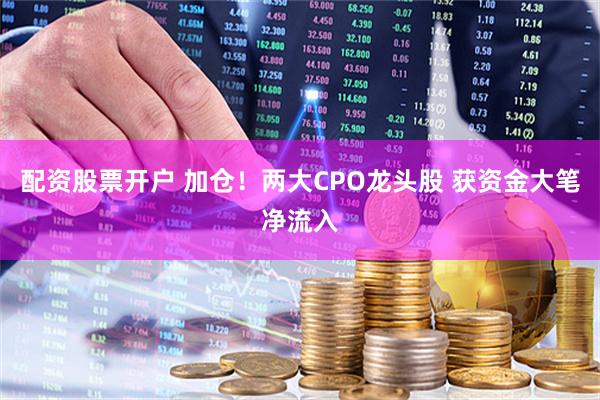 配资股票开户 加仓！两大CPO龙头股 获资金大笔净流入